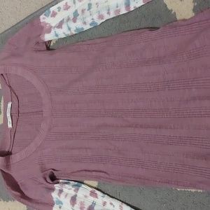 Free people long sleeved tie dye sleeve. Size sm